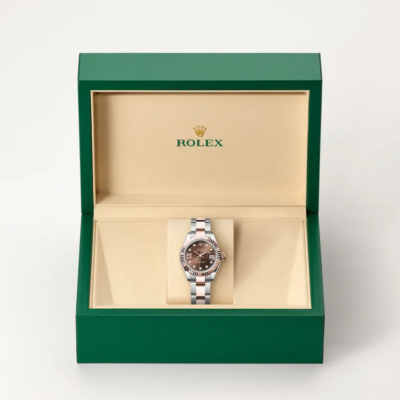 Rolex Lady-Datejust Everose Gold Rolesor Oystersteel, M279171-0004